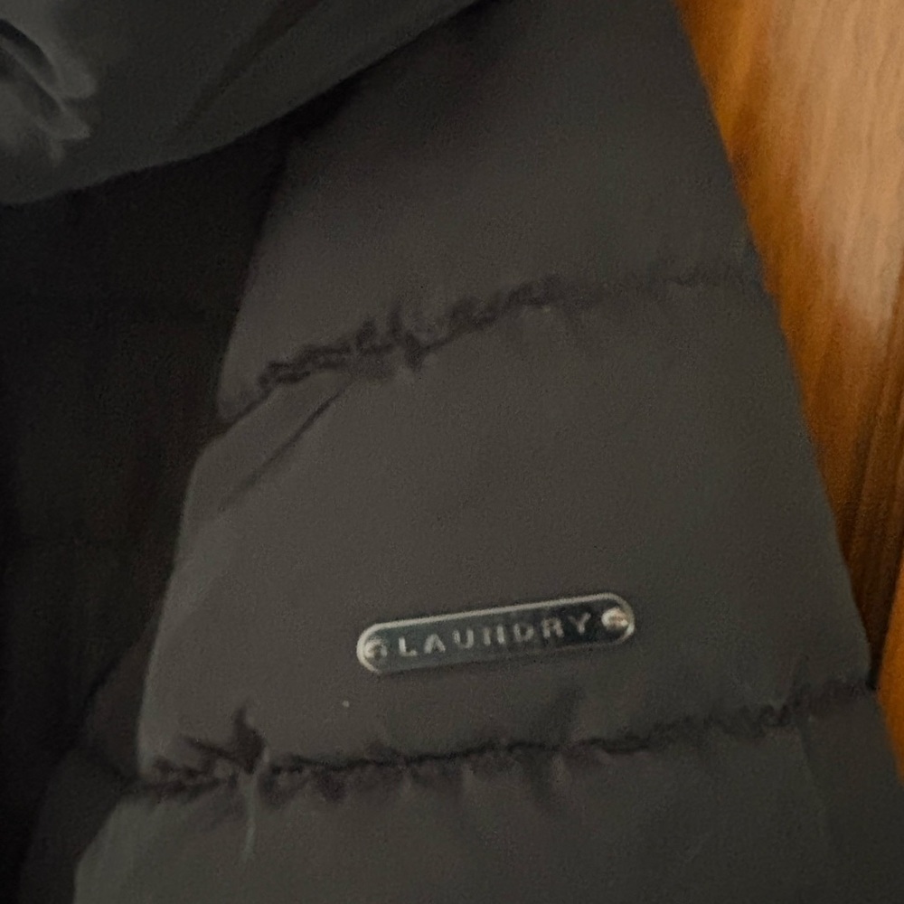 Laundry By Shelli Segal Women's Black Puffer Coat - Picture 3 of 5